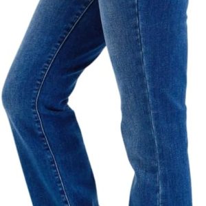 Mid Rise Bootcut Jeans with Thermal Lining