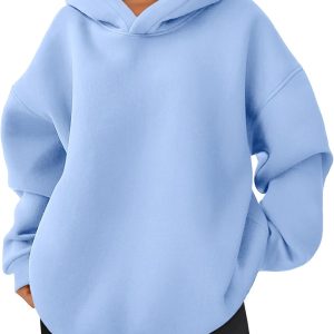 Women Oversized Hoodies Sweatshirts Fleece Hooded Pullover Tops Sweaters Casual Comfy Fall Fashion Outfits Clothes