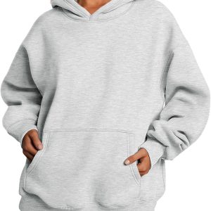 Women Oversized Hoodies Fleece Sweatshirts Long Sleeve Sweaters Pullover Fall Outfits Winter Clothes