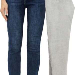 Women Winter Jeans Fleece Lined Jeans Thermal Thick Skinny Denim Pants Slim Stretch Warm Jeggings
